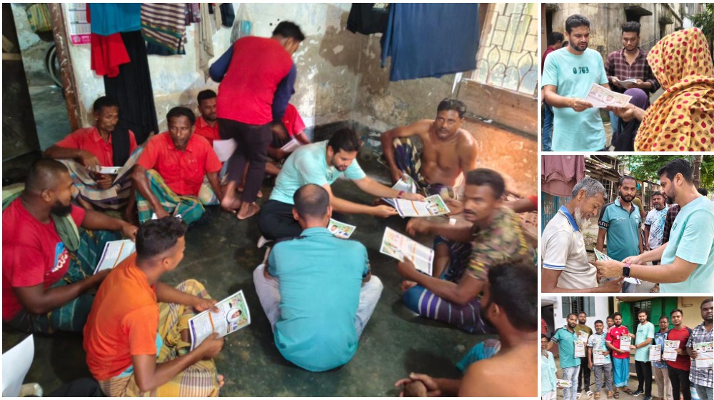 বেনাপোলে শিক্ষা-খেলাধুলা ও মাদকমুক্ত সমাজ গড়ার প্রত্যয়ে গণসংযোগে ইমদাদুল হক ইমদাদ